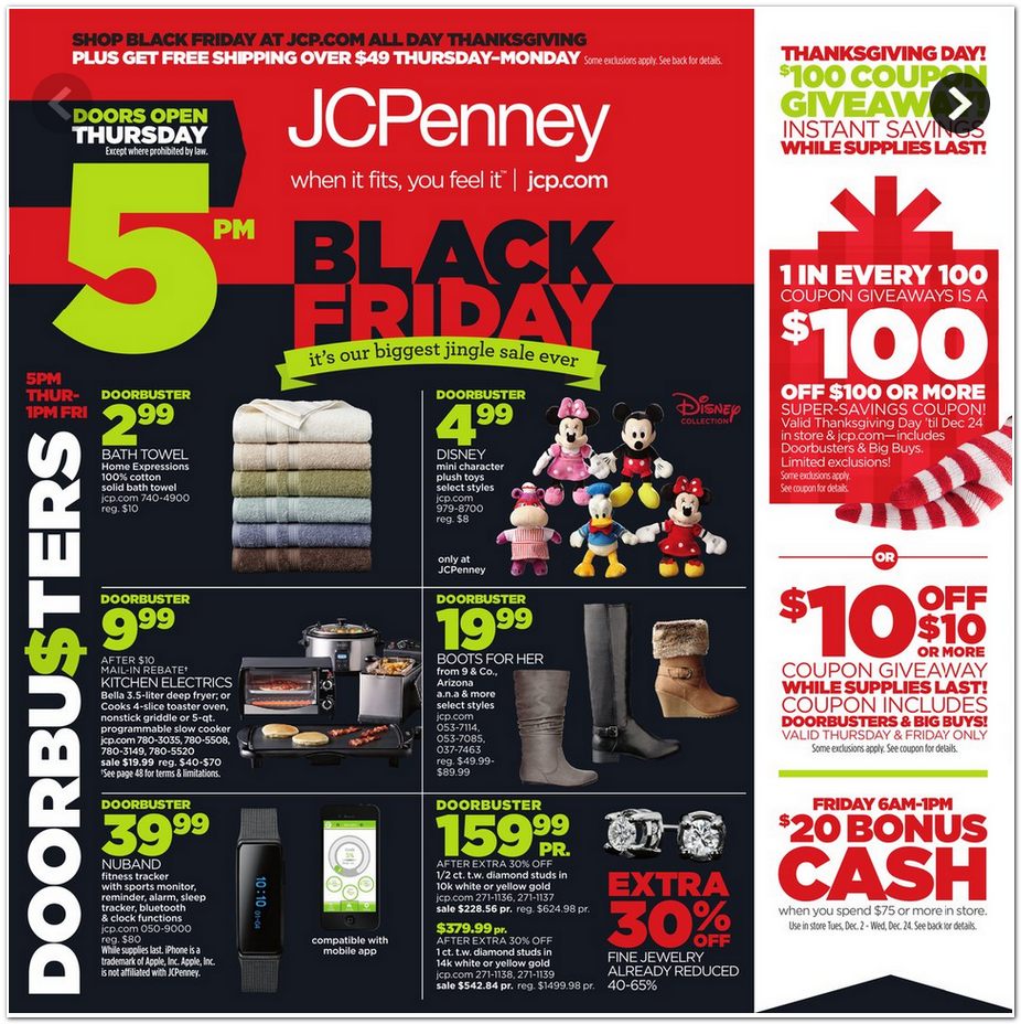Black friday 2017 jcpenney ad Soldes en image