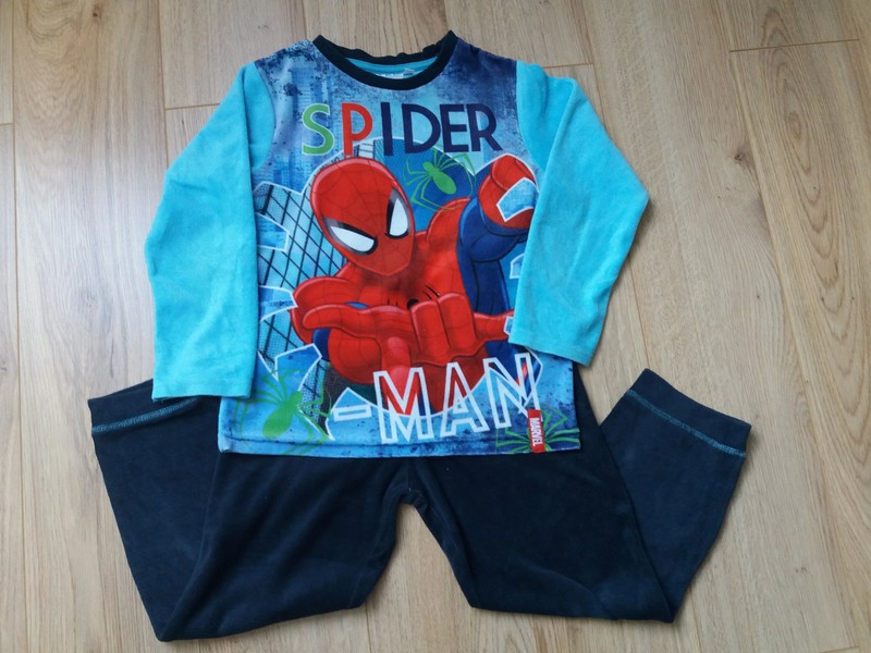 Pyjama velours spiderman