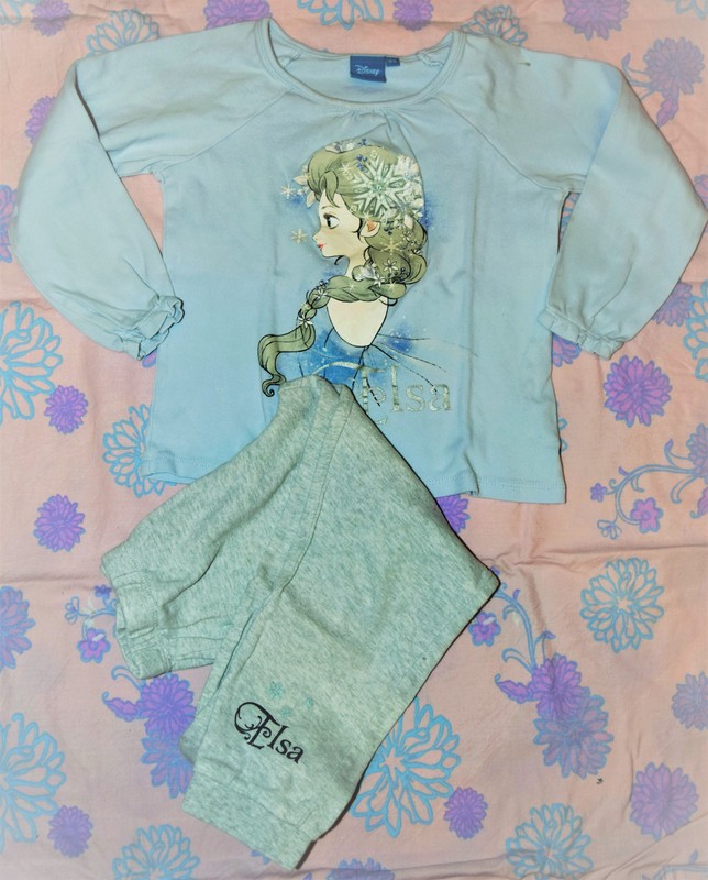 Pyjama reine des neiges 5 ans