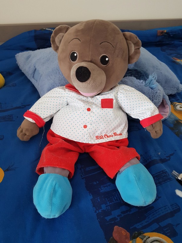 Pyjama petit ours brun