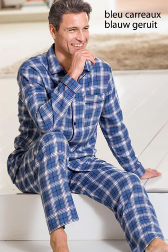 Pyjama homme flanelle