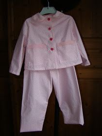 Patron pyjama 2 ans