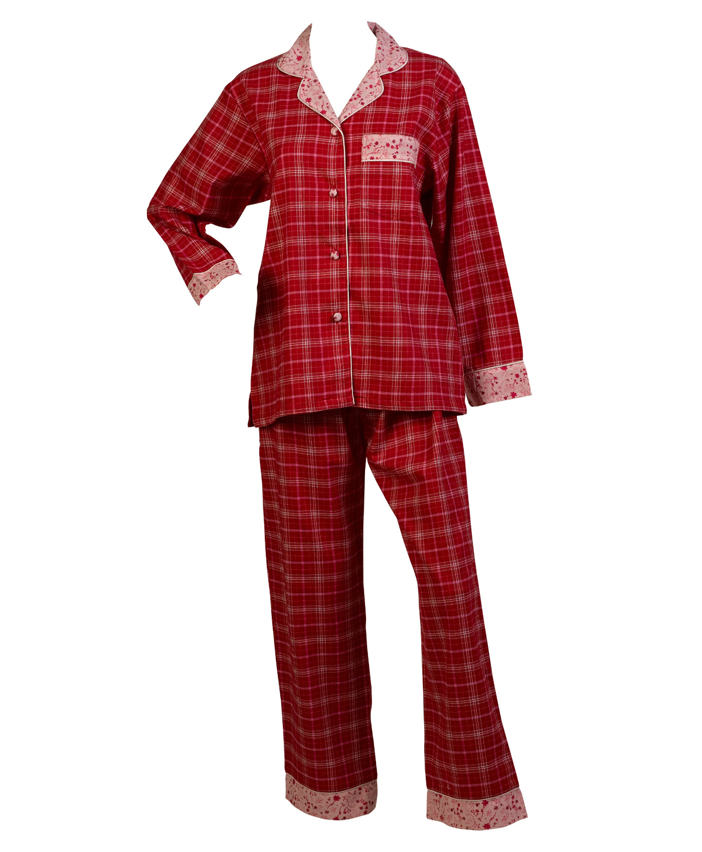 Pyjama tartan femme