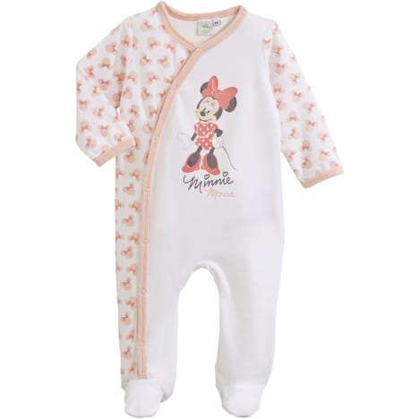 Pyjama ouverture devant bébé