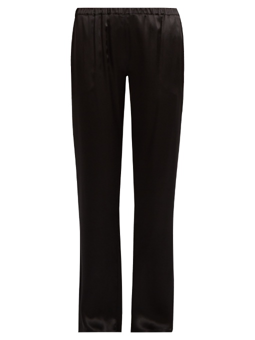Bas de pyjama noir femme