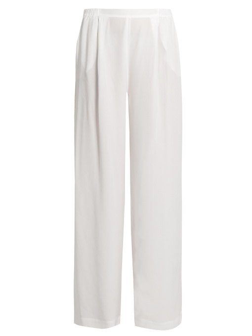 Bas de pyjama blanc femme