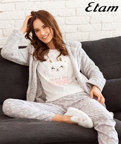 Pyjama etam hiver 2018
