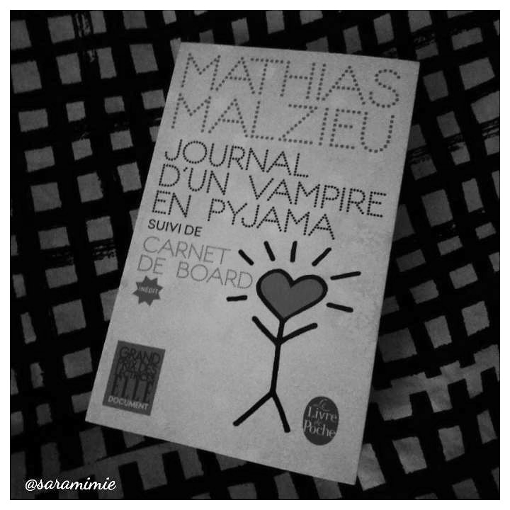 Mathias malzieu livre journal d'un vampire en pyjama