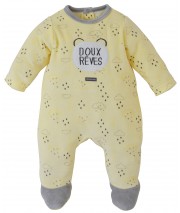 Pyjama bebe jaune
