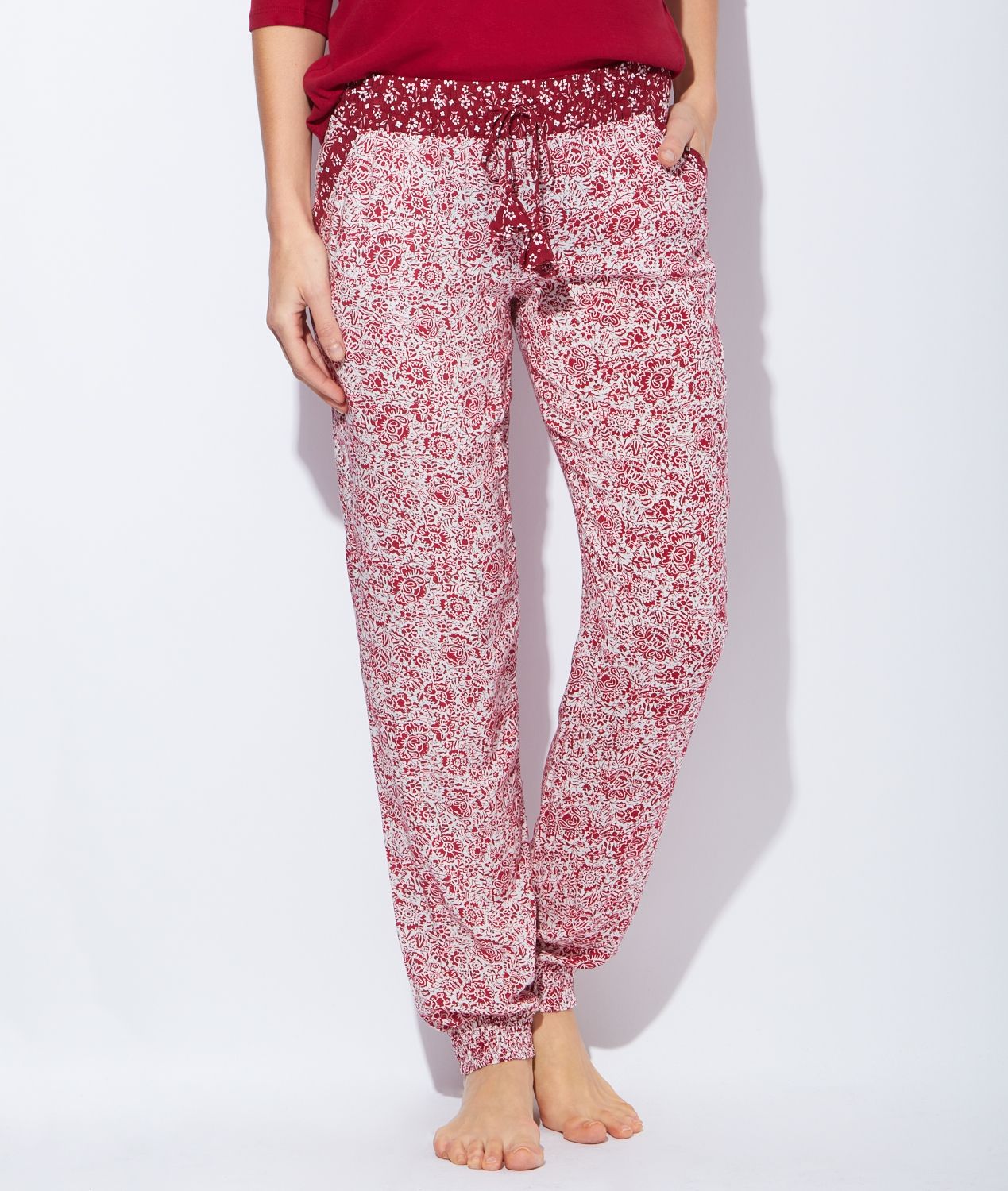 Pantalon pyjama fluide
