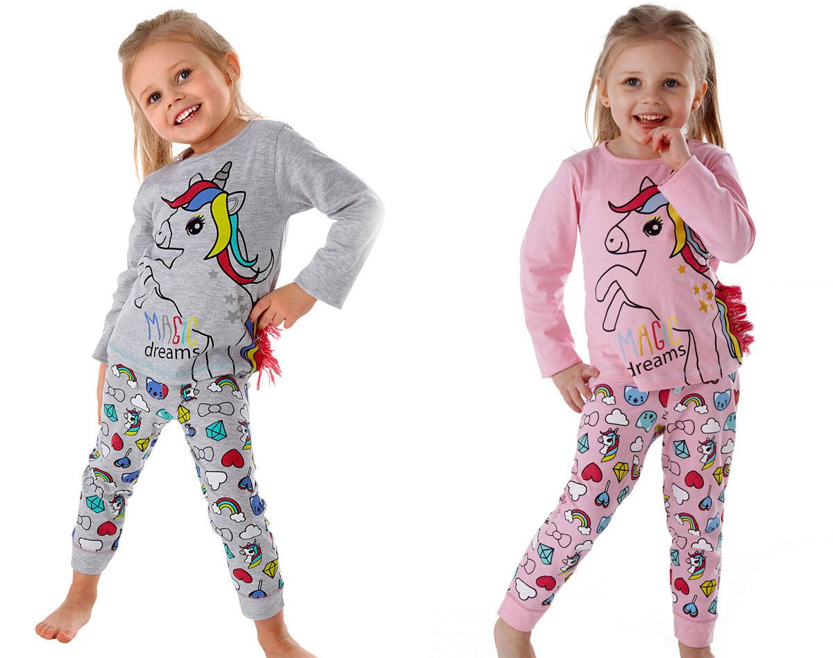 Pyjama motif licorne