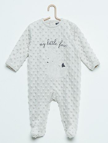 Pyjama naissance renard