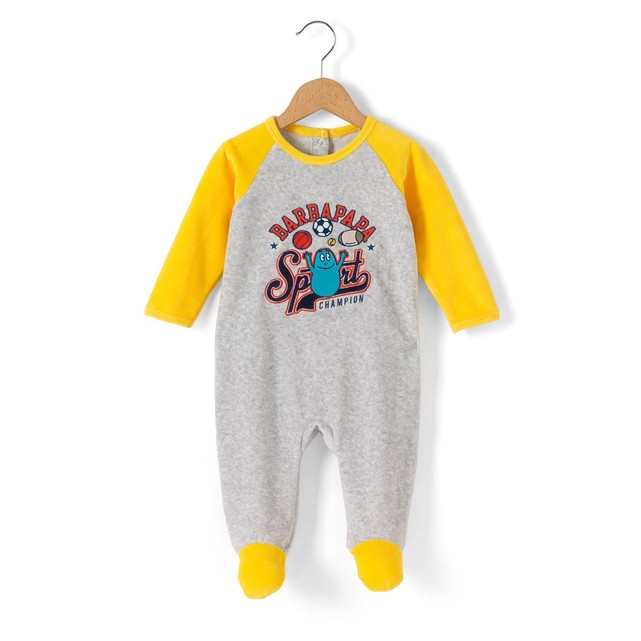 Pyjama Barbapapa Bleu Brodé - Taille 12/18 Mois - Neuf Avec étiquettes