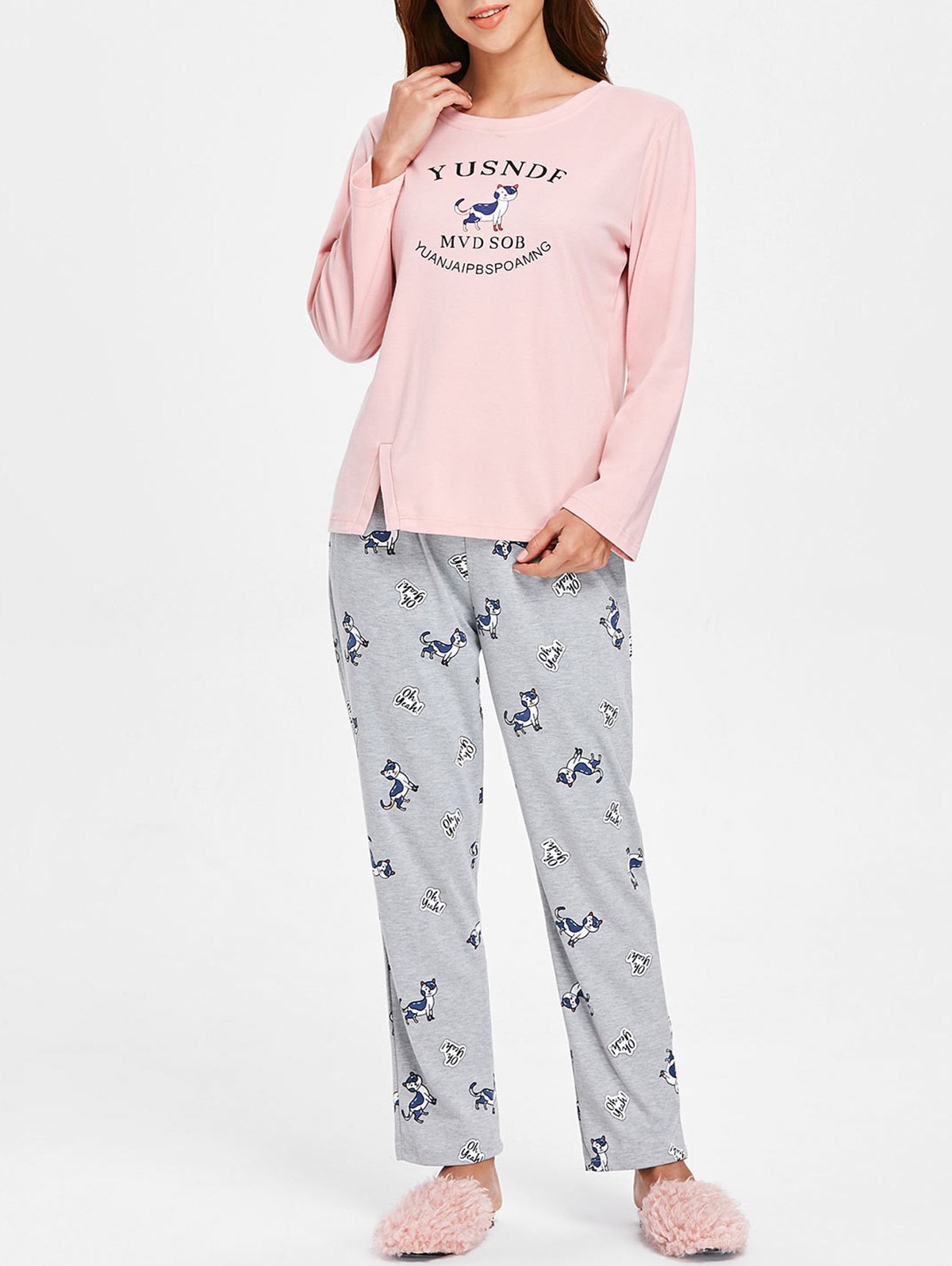 Pyjama fendu