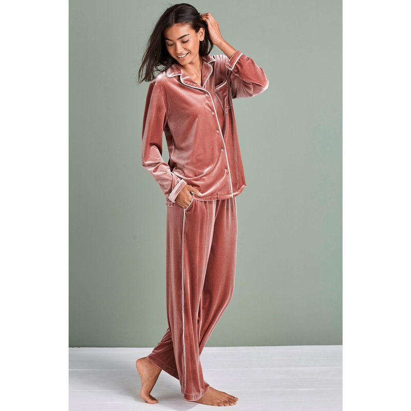 Pyjama velour rose