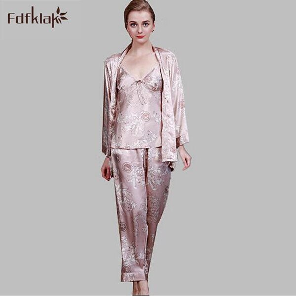 Pyjama 3 pièces femme