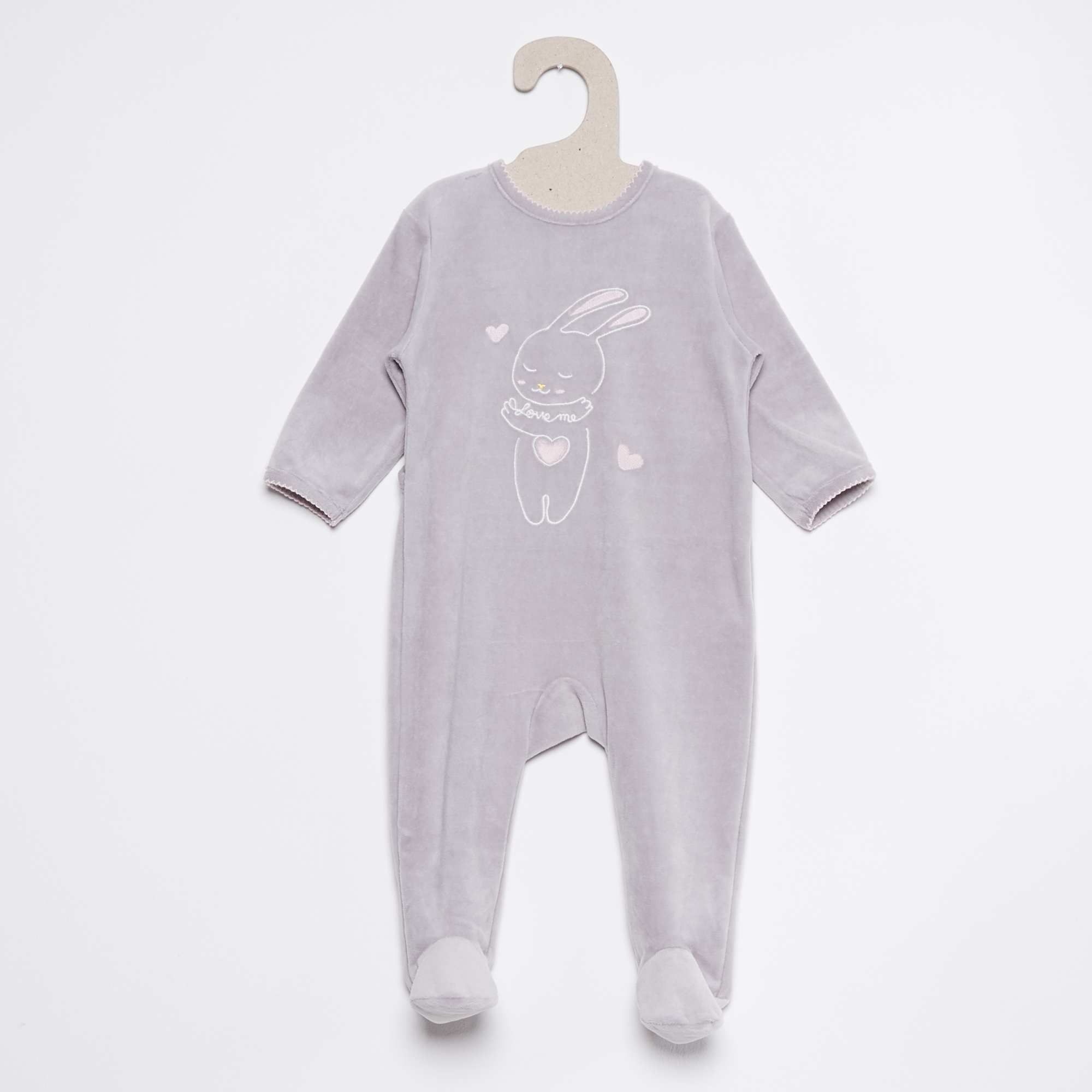 Pyjama velours bebe pas cher