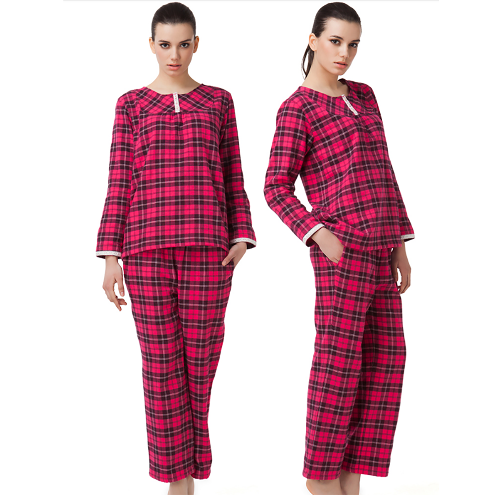 Pyjama femme ecossais