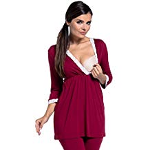 Chemise de nuit ou pyjama pour la maternité