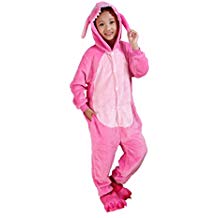 Pyjama combinaison stitch rose