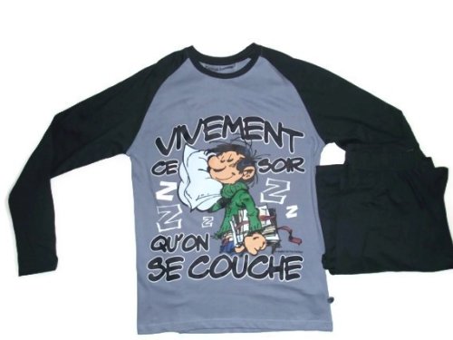 Pyjama homme gaston lagaffe moins cher