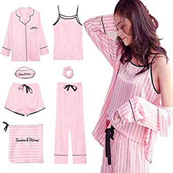 Amazon pyjama satin femme