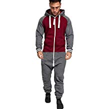 Combinaison pyjama polaire homme