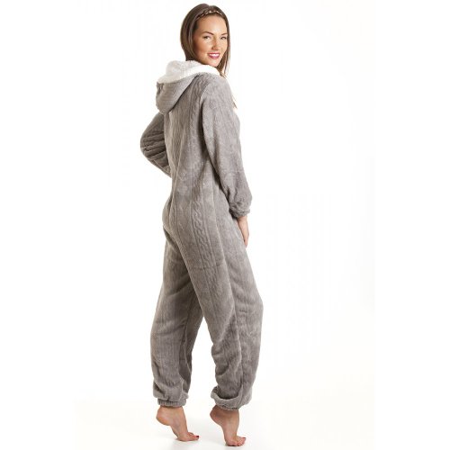 Pyjama grenouillère femme polaire