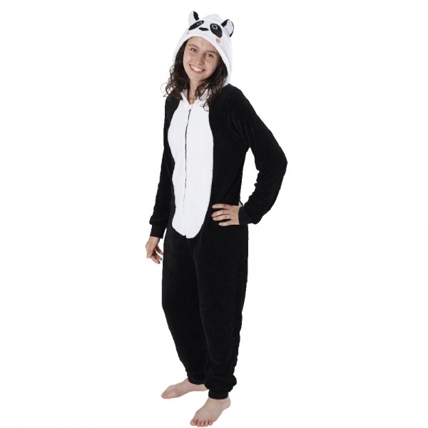 Combinaison pyjama femme panda
