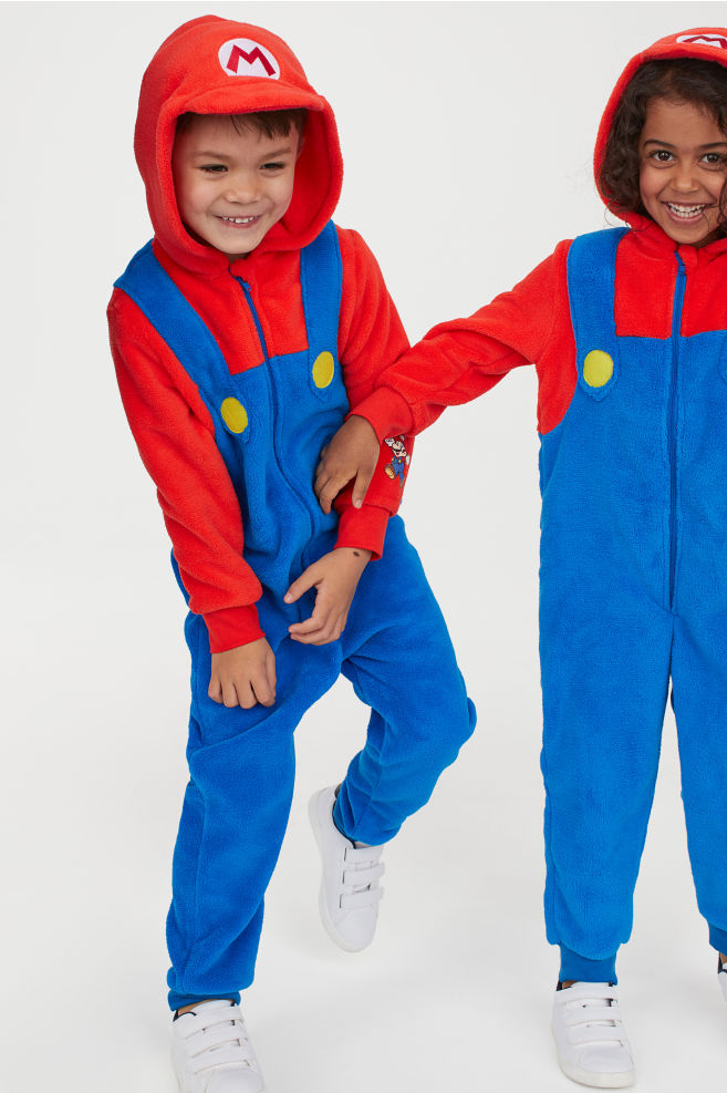 Combinaison pyjama mario