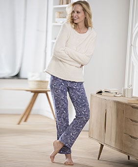 Pyjama femme chaud site:damart.fr