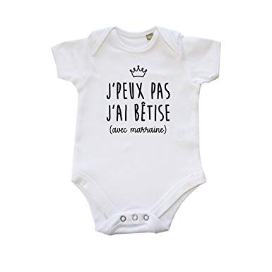 Pyjama bebe marraine