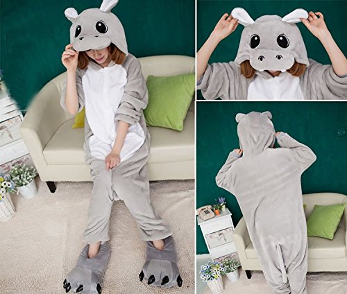 Combinaison pyjama hippopotame