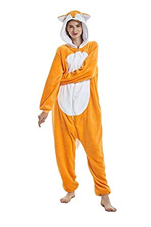 Pyjama renard adulte