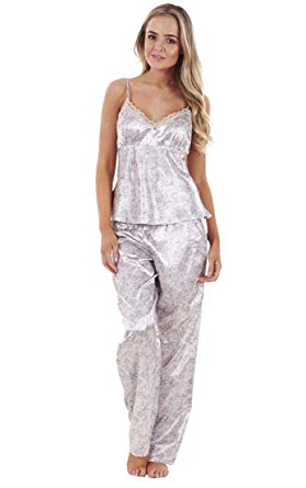 Pyjama satin femme 3 pieces