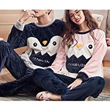 Pyjama noel couple