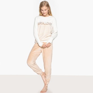 Veste pyjama femme polaire