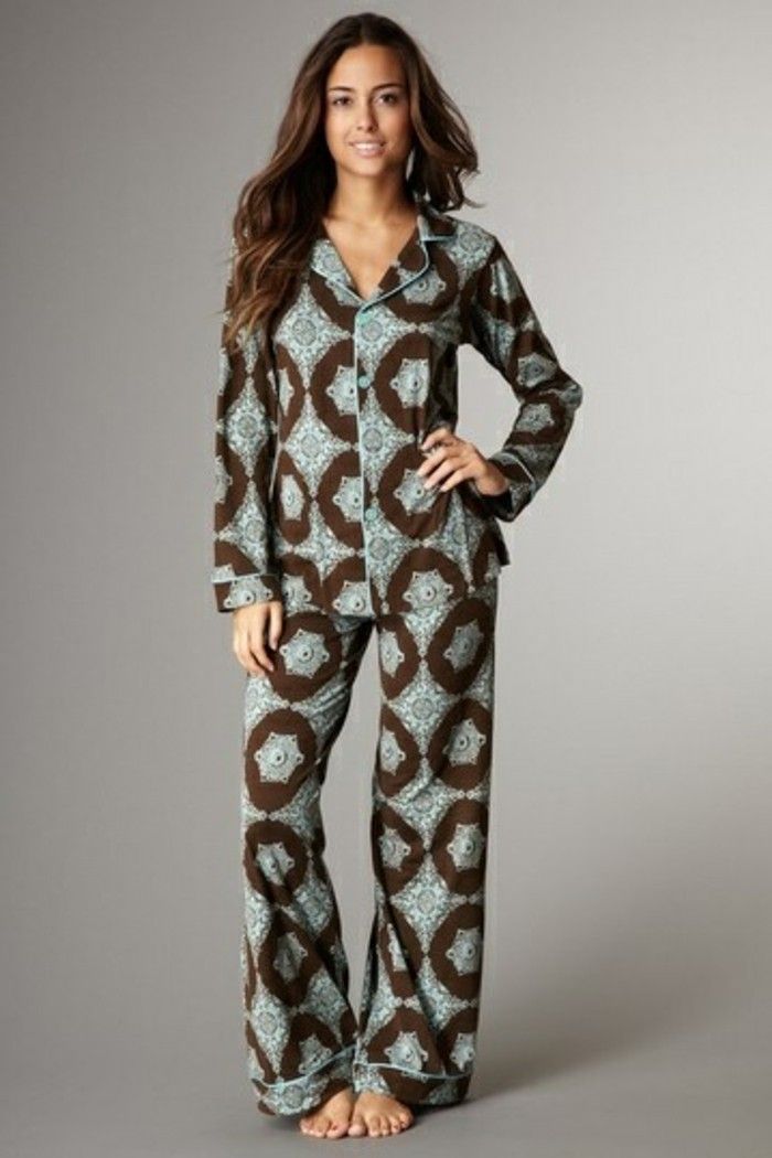 Pyjama en pilou pour femme