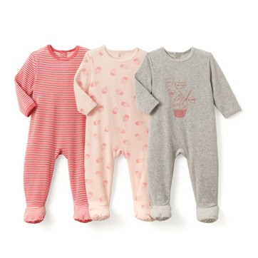 Pyjama velours fille 3 ans