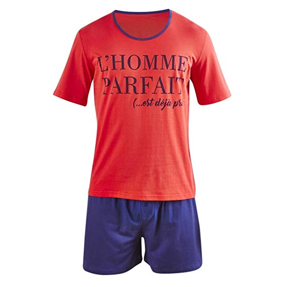 Pyjama court homme amazon