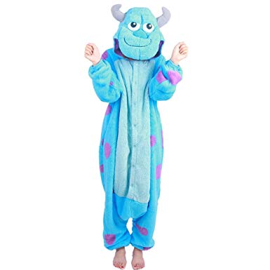 Combinaison pyjama monstre