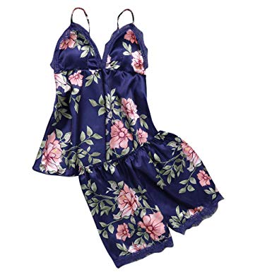 Pyjama femme satin grande taille