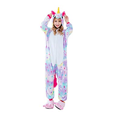 Pyjama combinaison licorne 10 ans - Soldes en image