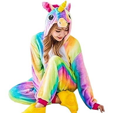 Fille pyjama licorne