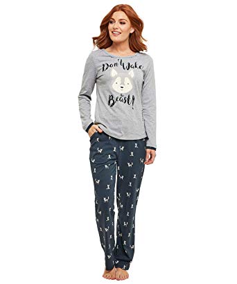 Pyjama motif loup