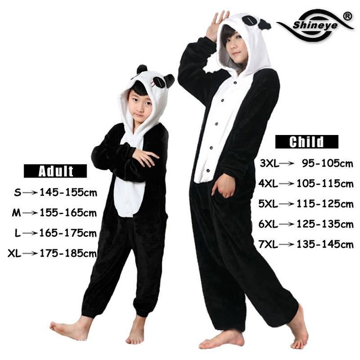 Pyjama panda adulte homme