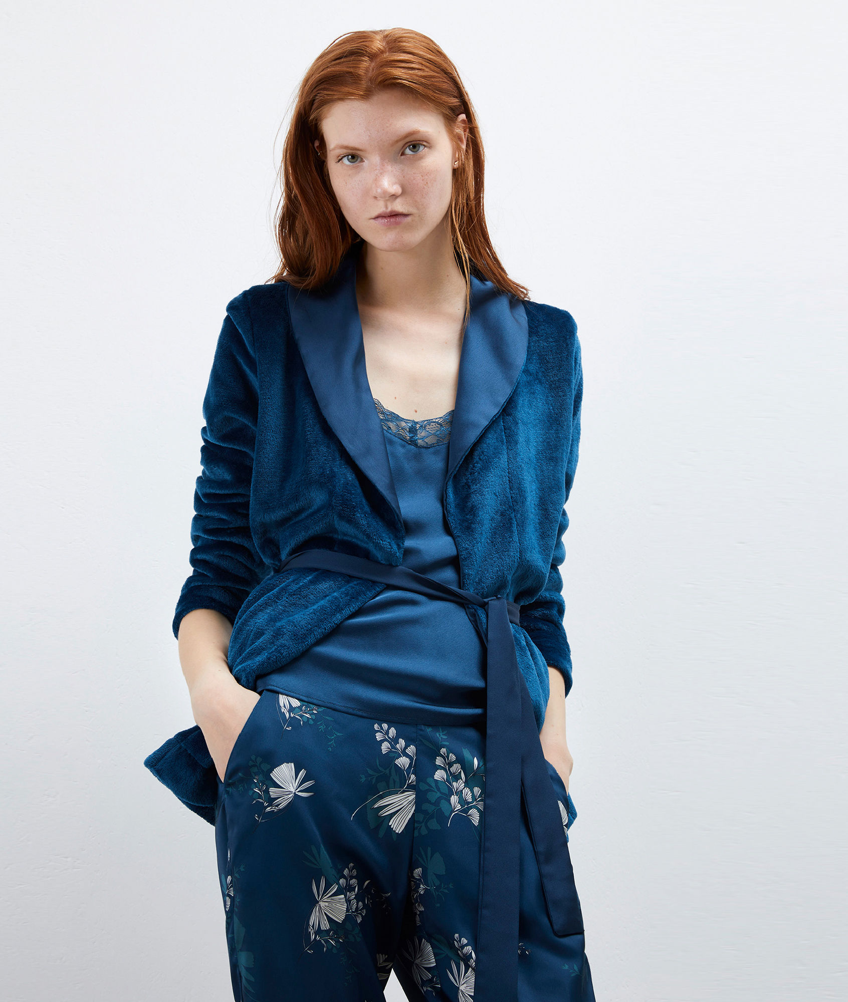 Pyjama satiné