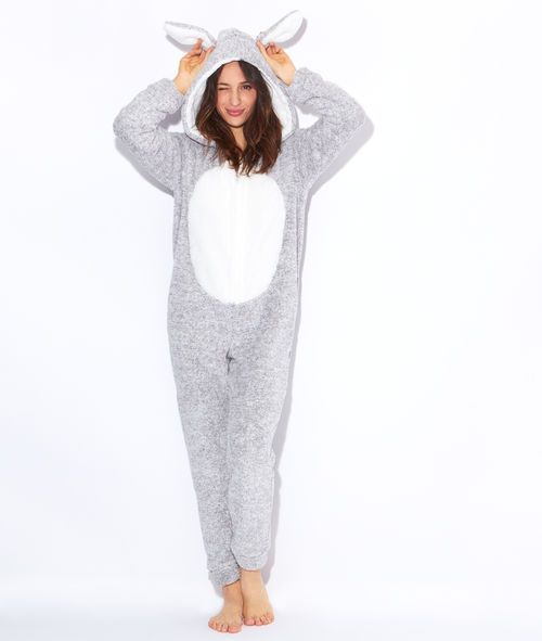 Pyjama combinaison pilou femme