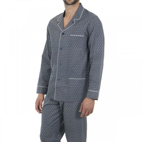 Pyjama homme popeline coton