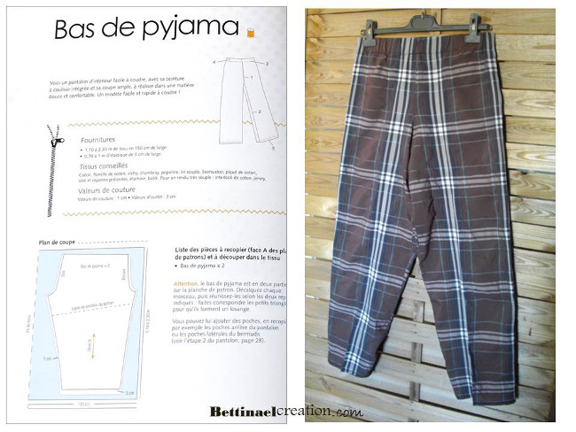 Coudre un pantalon de pyjama